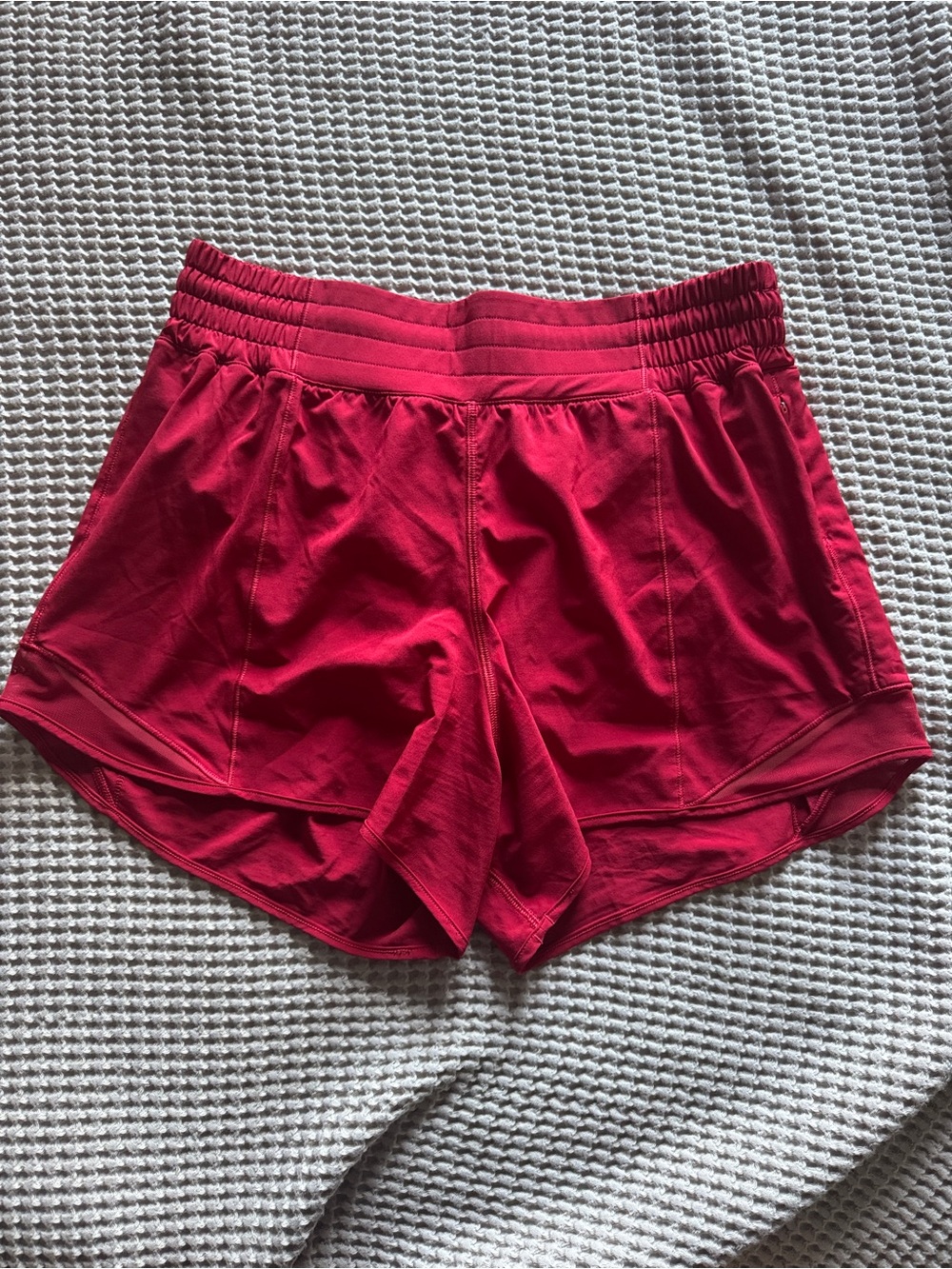 lululemon athletica Women's Cranberry Red Athletic Shorts